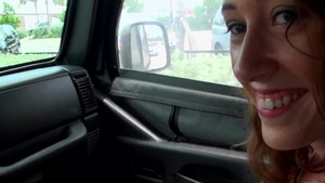 StreetBlowjobs - Skinny Dexlynn sucking Preston Parker