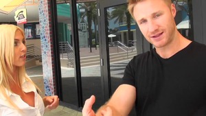 MILF Hunter - Christie Stevens and Levi Cash masturbating