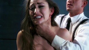 Pornstars Like It Big: Brunette Dani Daniels cumshot