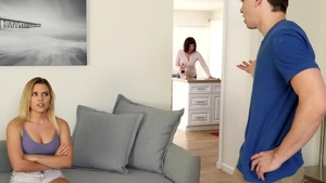 Bratty Sis: Aubrey Sinclair in POV raw creampie