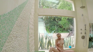 SpyFam.com: Alex Grey fucked hard in shower