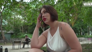 MamacitaZ - Cumshot accompanied by colombian BBW