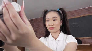 Cum 4K: Wet teacher feels the need for hard ramming