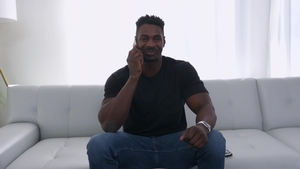 Black Meat White Feet: Feet Rubbing Big Cock Action