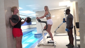DP Fanatics: Poolside Threesome with Chad and Joss